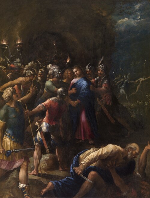 The Kiss of Judas, 1625, Hans Rottenhammer