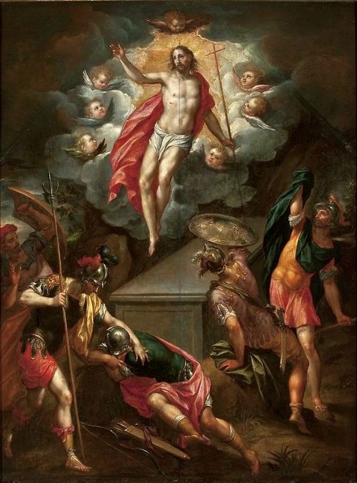 La Résurrection du Christ, 1600, Hans Rottenhammer