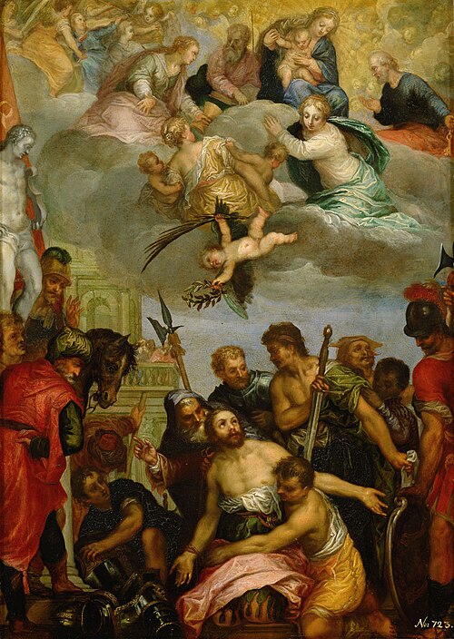 Martyrium des Hl. Georg, 1600, Hans Rottenhammer
