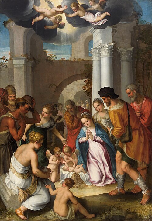 Anbetung der Hirten, 1608, Hans Rottenhammer