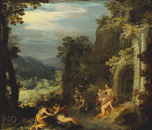 Diana and Callisto, 1602, Hans Rottenhammer
