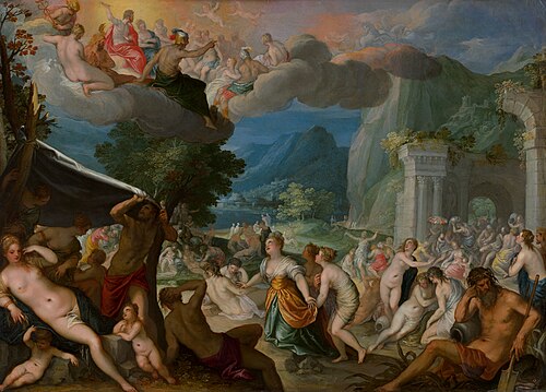 The Fall of Phaeton, 1604, Hans Rottenhammer