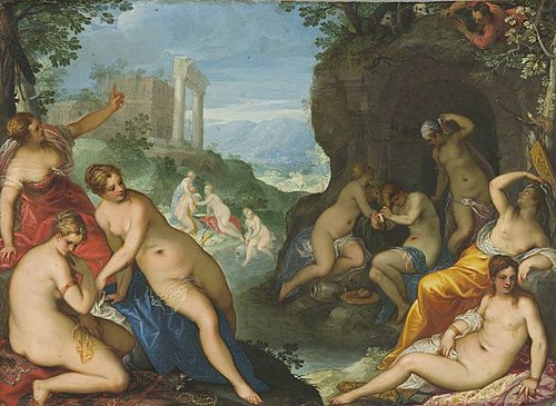Diana und Aktäon, 1602, Hans Rottenhammer