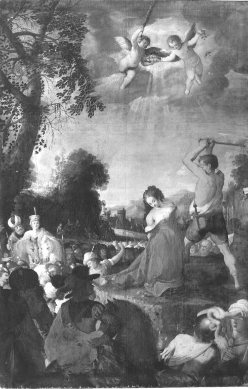 Enthauptung der hl. Katharina (?), 1594, Hans Rottenhammer
