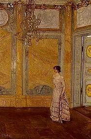 Der gelbe Saal, 1907, Franz Skarbina