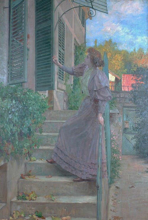 Glückliche Stunden, 1893, Franz Skarbina