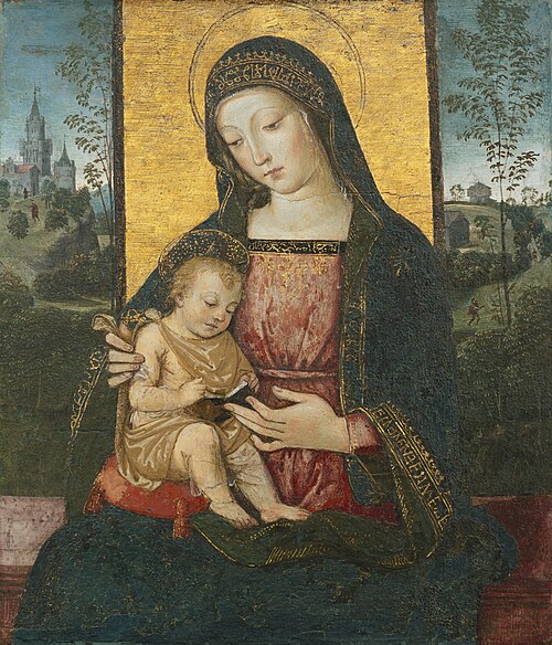 The Virgin and Child, 1492, Pinturicchio