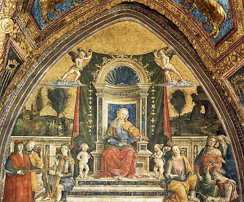 The Music, 1493, Pinturicchio