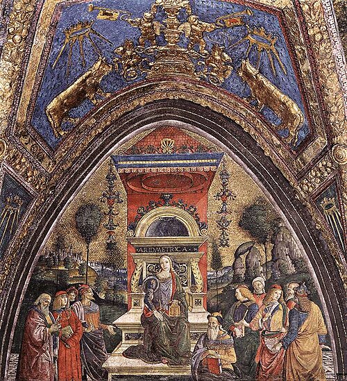 The Arithmetic, 1492, Pinturicchio
