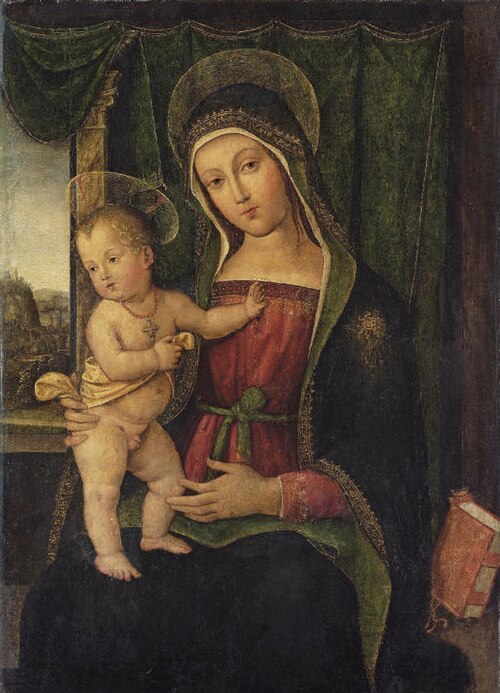 Madonna and Child, 1500, Pinturicchio