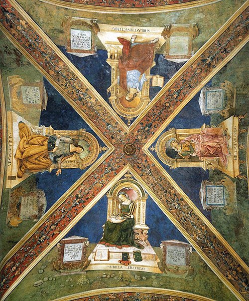 Cycle de fresques de la chapelle Baglioni, 1500, Pinturicchio