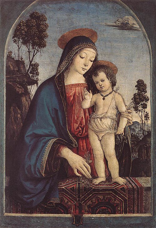 The Virgin and Child, 1480, Pinturicchio