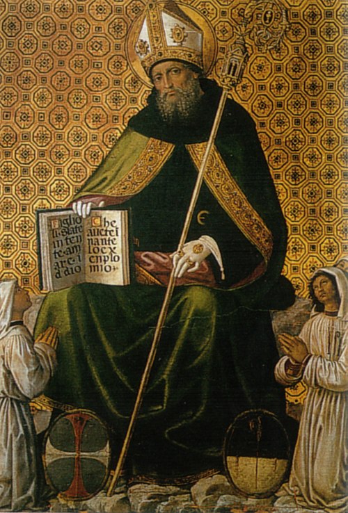 Saint Augustine, 1500, Pinturicchio