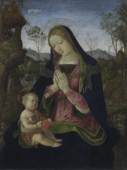 Virgin and Child, 1495, Pinturicchio