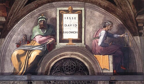 Solomon, 1510, Michelangelo