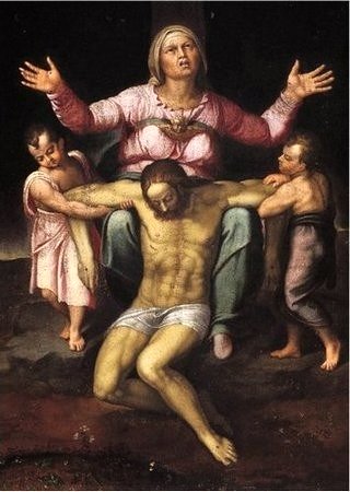 Pietà, 1546, Michelangelo