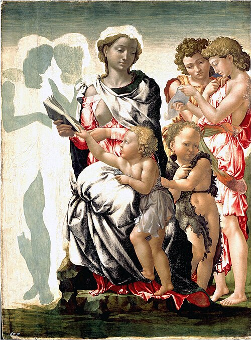 Manchester Madonna, 1494, Michelangelo