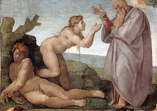 The Creation of Eve, 1511, Michelangelo