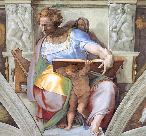 Prophet Daniel, 1508, Michelangelo