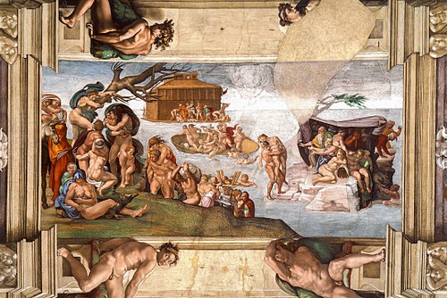 The Deluge, 1508, Michelangelo