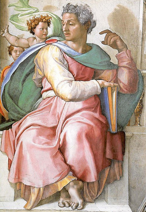 Prophet Isaiah, 1508, Michelangelo
