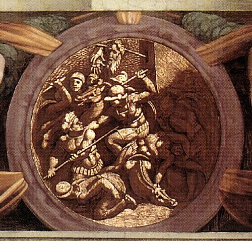 Medallions of the Sistine Chapel, , Michelangelo