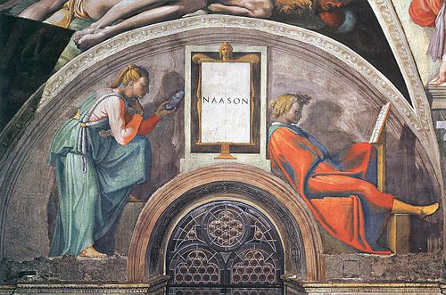 Nahshon, 1511, Michelangelo