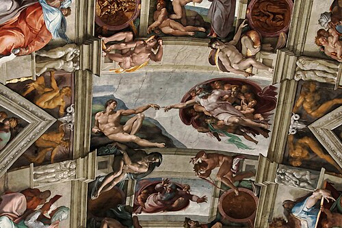The Separation of the Earth and Waters, 1511, Michelangelo