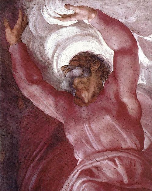 Separation of Light from Darkness, 1512, Michelangelo