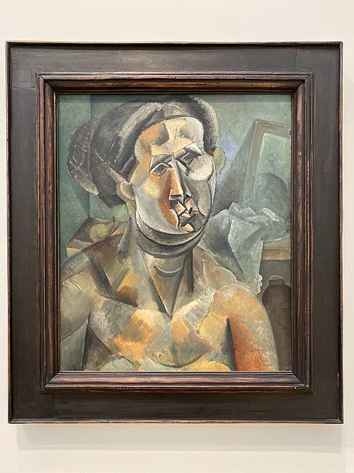 Head of a Woman, 1909, Pablo Picasso
