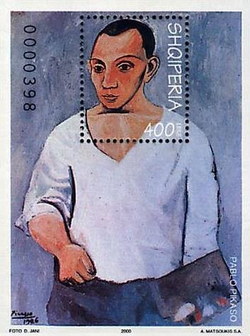 Self-Portrait with Palette, 1906, Pablo Picasso
