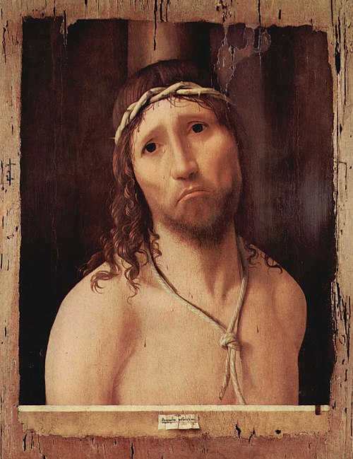 Ecce Homo, 1475, Antonello de Messine