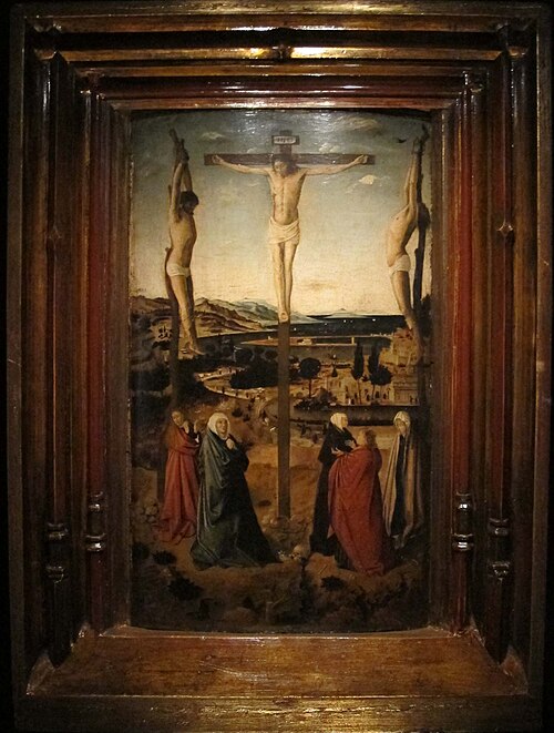 crocifissione di sibiu, , Antonello de Messine