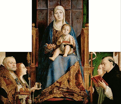 Retable de San Cassiano, 1475, Antonello de Messine
