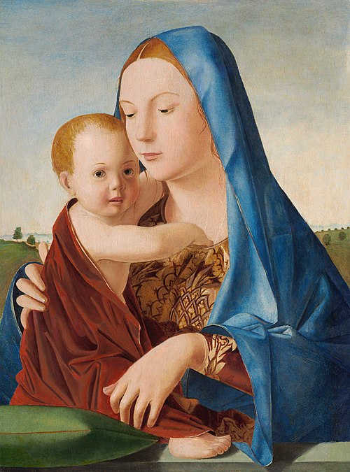 Vierge à l'Enfant, 1475, Antonello de Messine