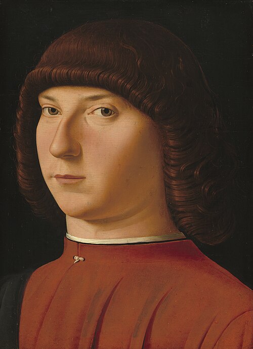 Portrait of a Young Man, 1477, Antonello de Messine