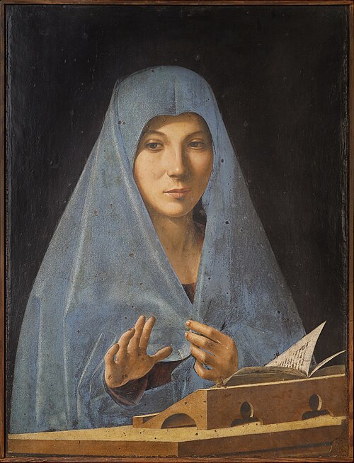 La Vierge de l'Annonciation, 1475, Antonello de Messine
