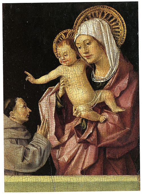 Vierge à l'Enfant, 1465, Antonello de Messine