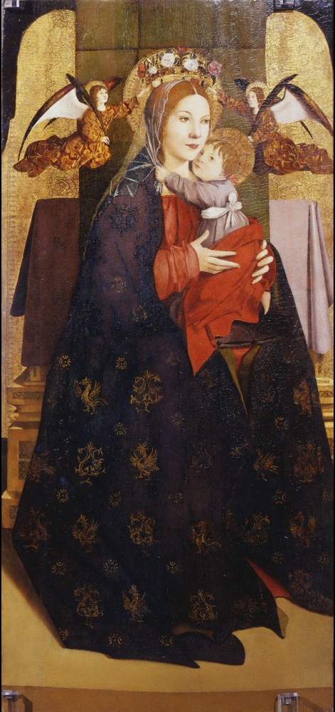 Madonna Uffizi, 1470, Antonello de Messine