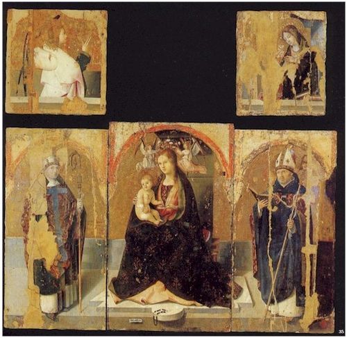 Polyptyque de saint Grégoire, 1473, Antonello de Messine