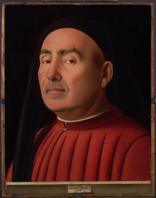 Portrait of a Man, 1476, Antonello de Messine