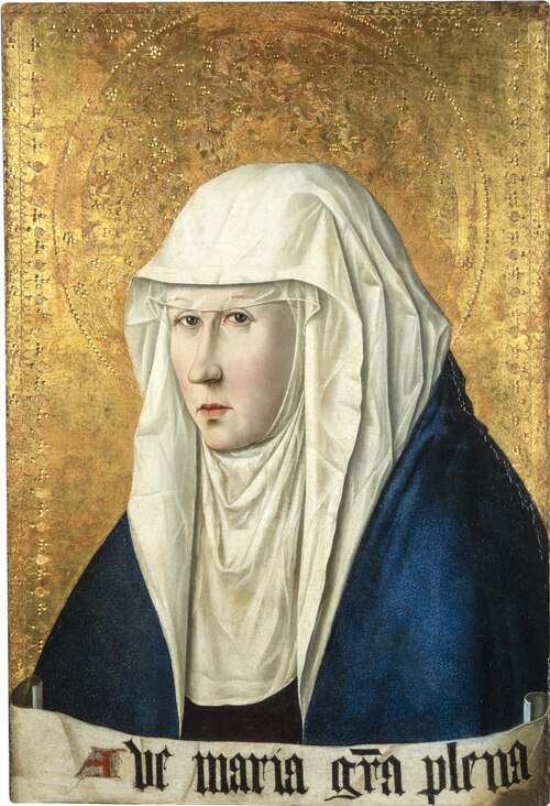 Virgin Intercessor, 1450, Antonello de Messine