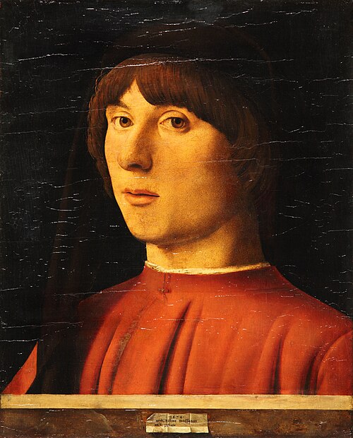 Portrait of a Young Man, 1474, Antonello de Messine