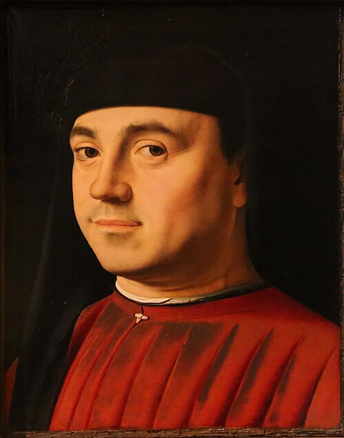 Portrait d'un homme, 1476, Antonello de Messine