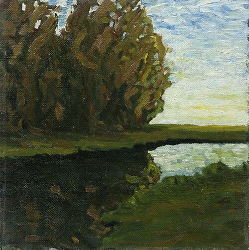 Morgen in de herfst, 1917, Hendrik Nicolaas Werkman