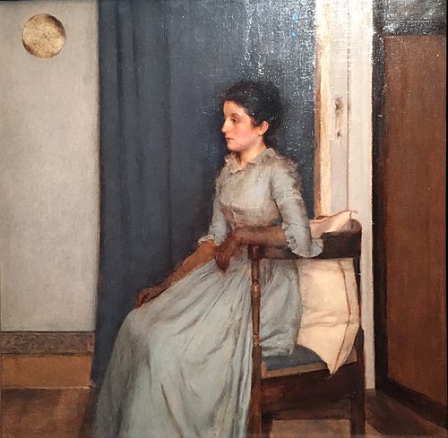 Marie Monnom, 1887, Fernand Khnopff