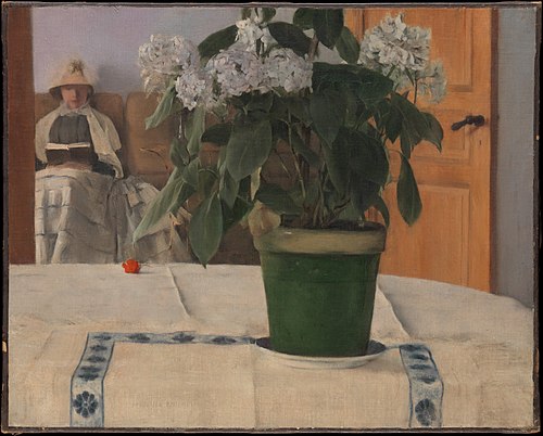 Hortensia, 1884, Fernand Khnopff