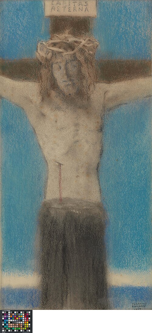 Caritas Aeterna, 1917, Fernand Khnopff