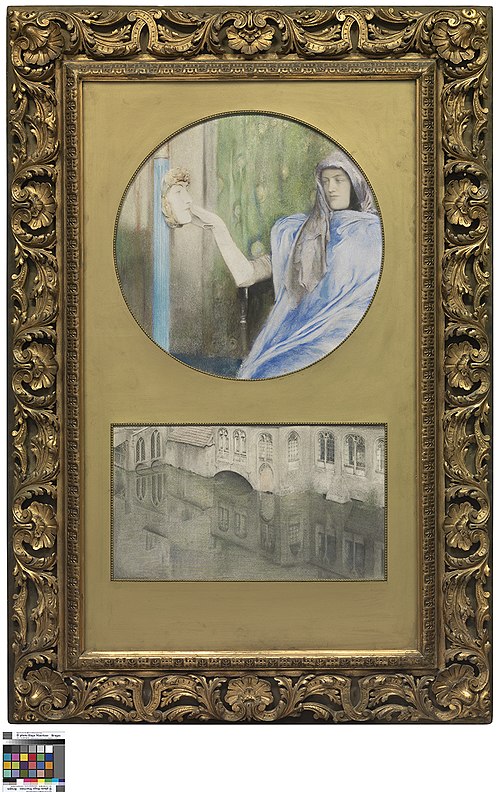 Secret-Reflet, 1902, Fernand Khnopff