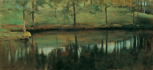 Still water, 1894, Fernand Khnopff